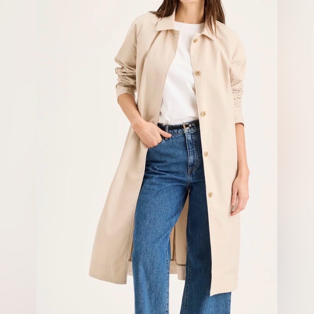 Dockers Trench Coat Regular Large Fit Beige
